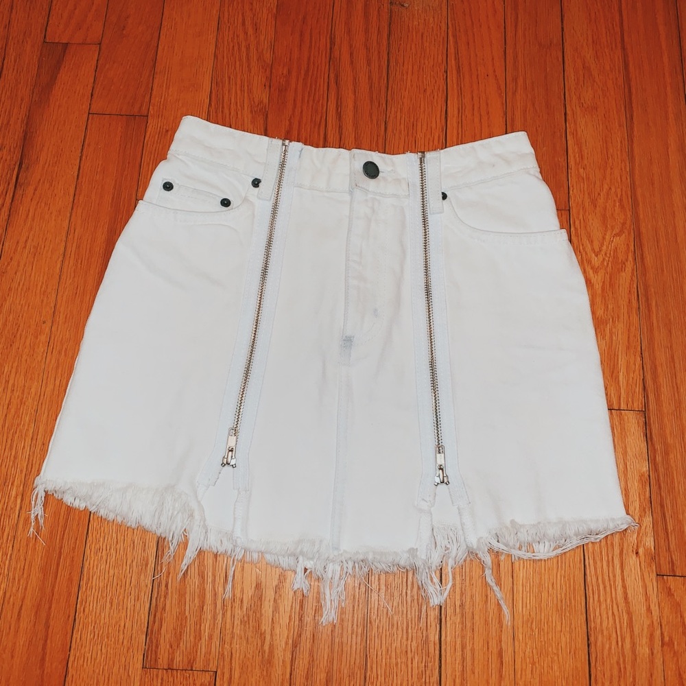 LF zip up skirt